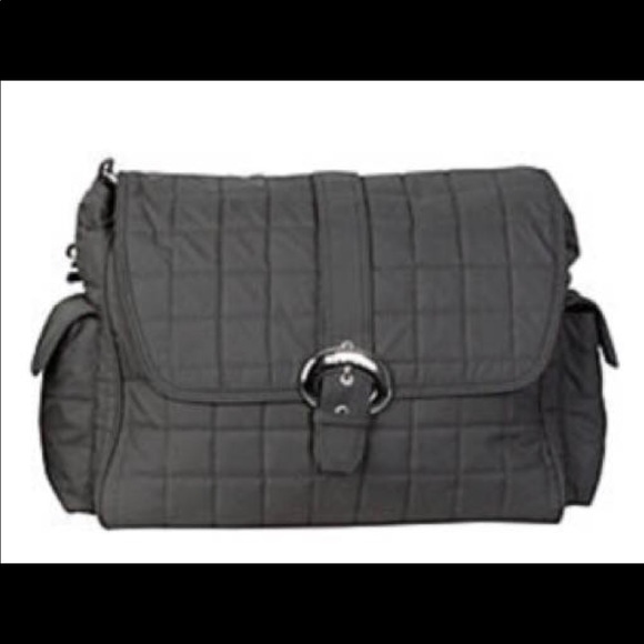Kalencom Quilted Diaper Bag (Grey) - Picture 1 of 8